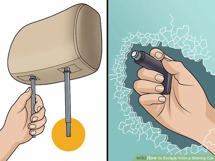 C&aacute;ch tho&aacute;t khỏi một chiếc &ocirc; t&ocirc; đang ch&igrave;m trong biển nước- Ảnh 7.