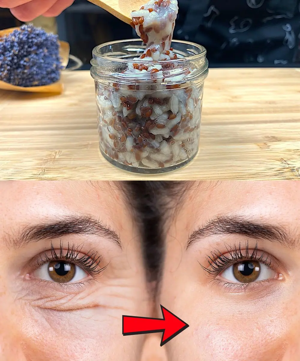 The Best Collagen Remedy to Eliminate Wrinkles and Bags Under the Eyes with Flaxseed 🌿✨