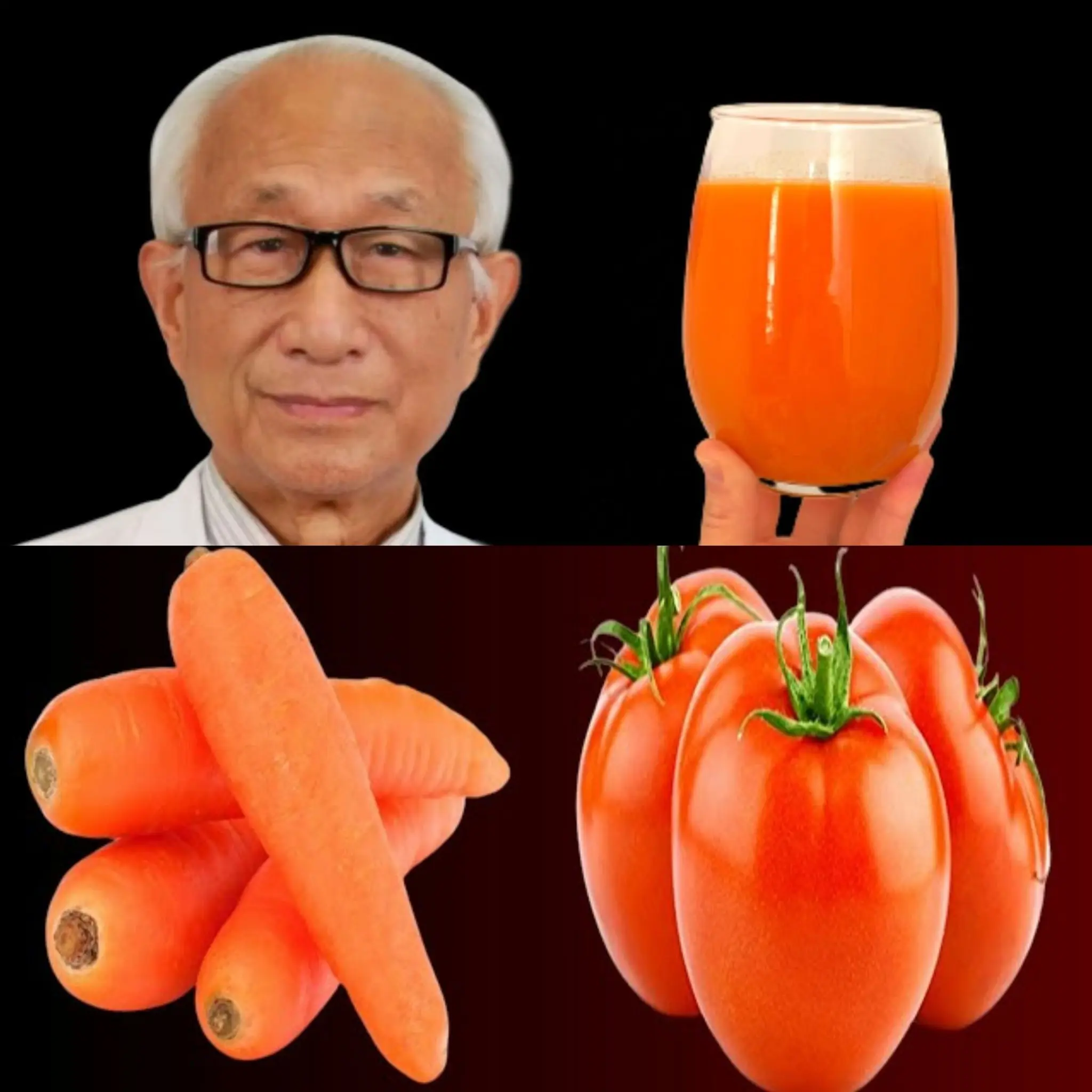 🔥 95-Year-Old Chinese Doctor Drinks THIS Every Day! Liver & Intestines Stay Young! 🍅🥕🍋