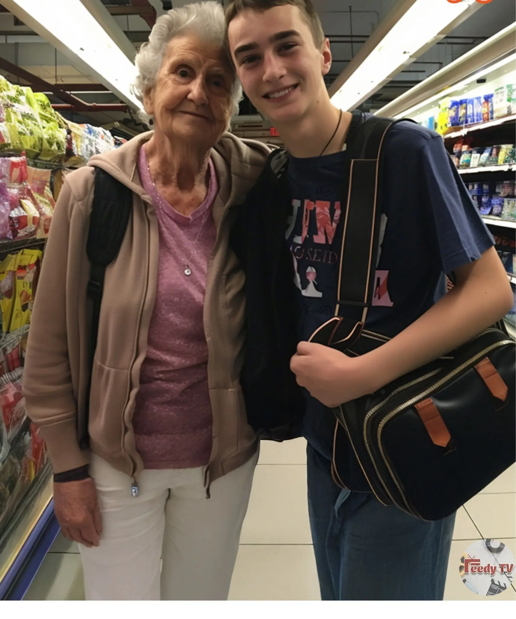 Poor Boy Pays for Old Lady's Groceries, His Granny Gets $230k to Pay for Treatment Days Later – Story of the Day