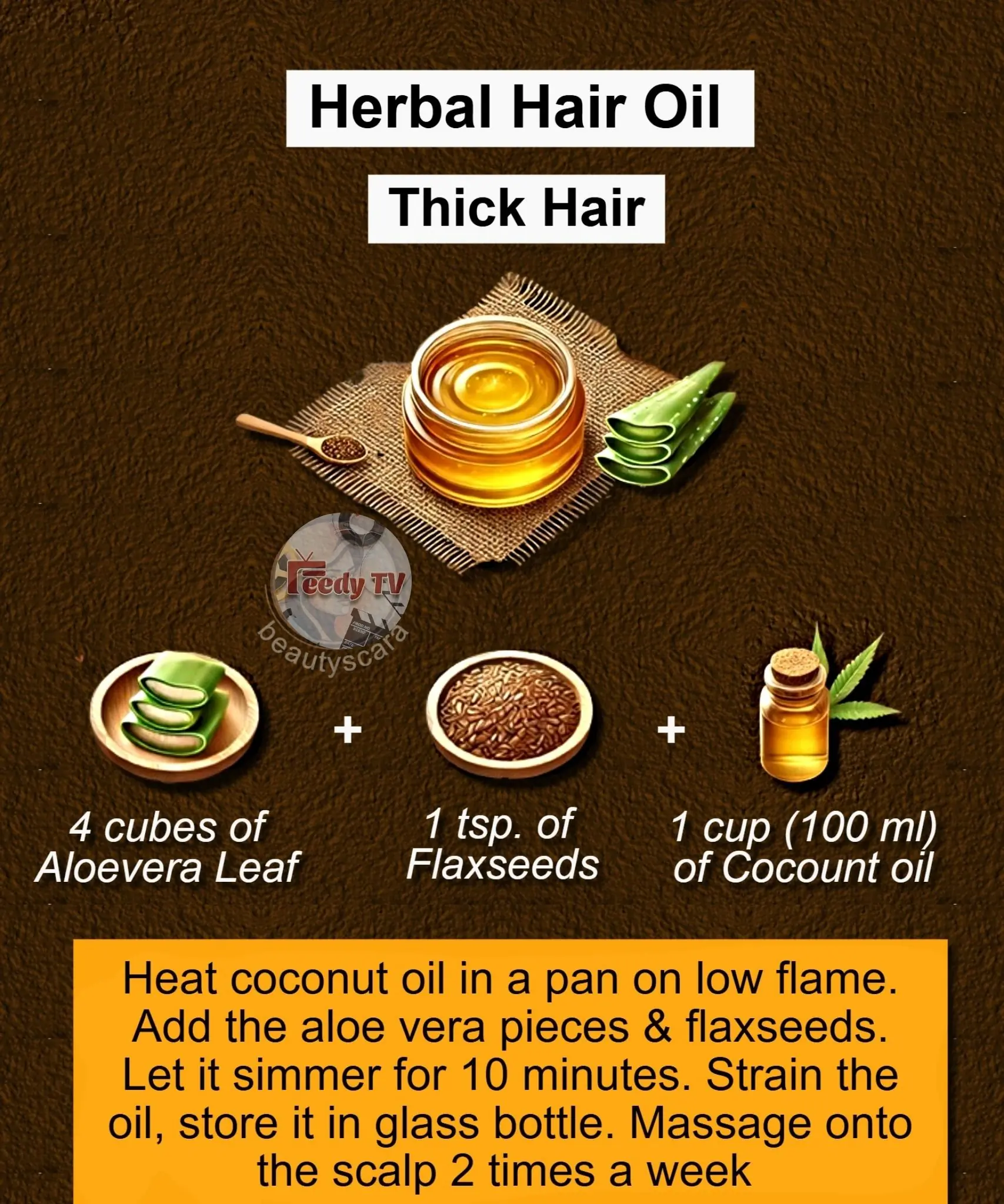 DIY Aloevera Oil for Hair Growth – Get Thick Hair