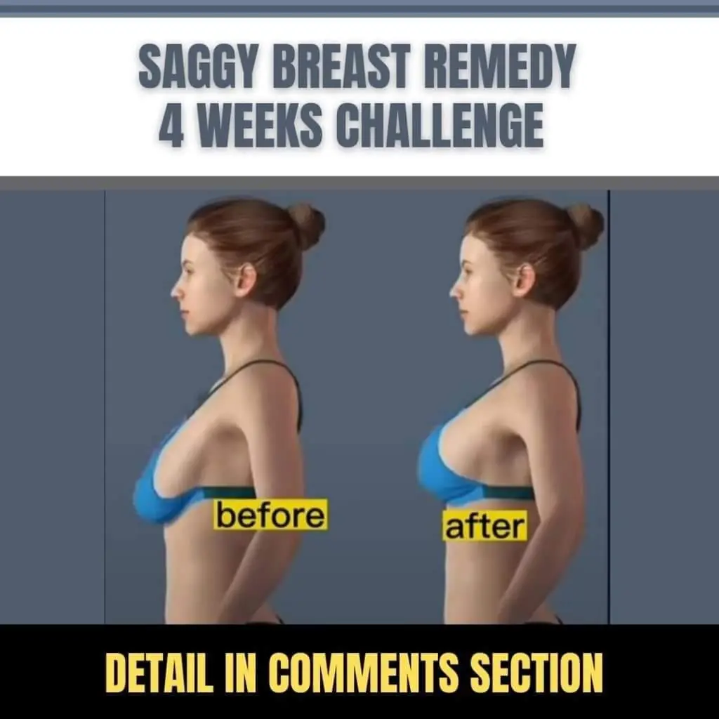 4-Week Challenge to Lift and Firm Saggy Breasts: Natural Home Remedies and Exercises