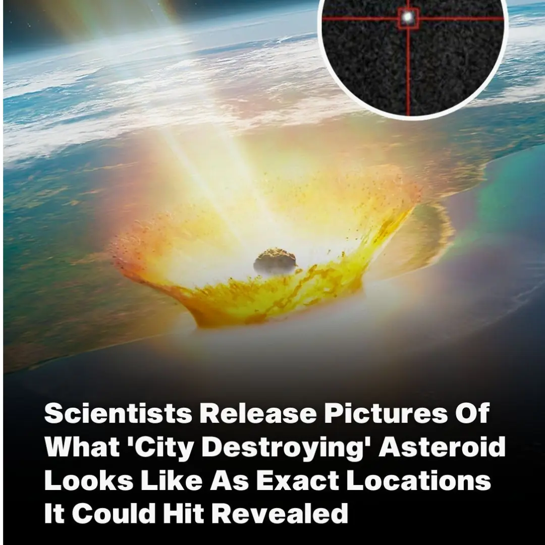 Scientists Share Pictures Of What An Asteroid That Could Destroy Cities Looks Like And Predict Exactly Where It Could Hit