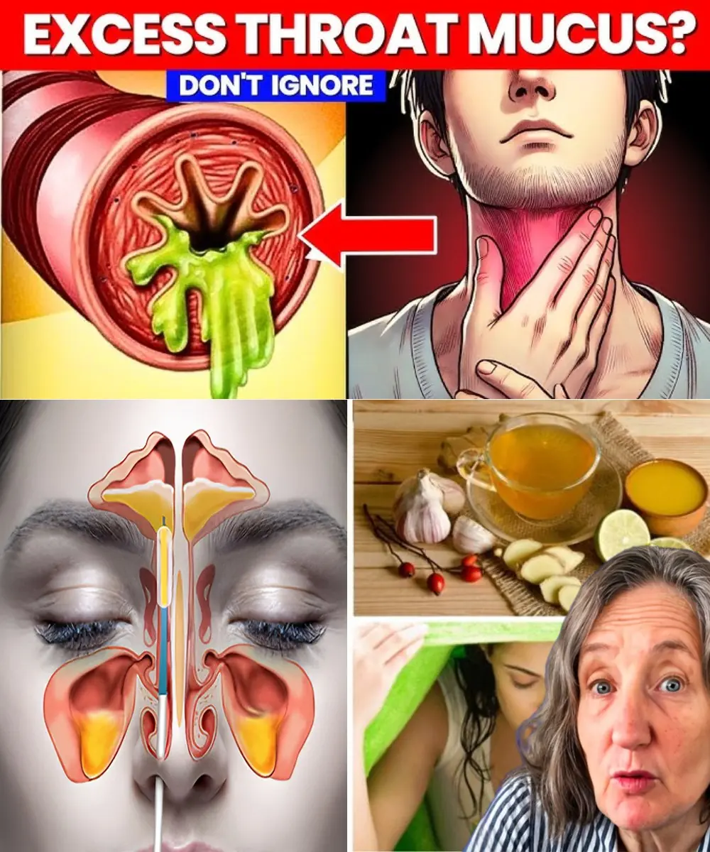 4 Effective Home Remedies to Eliminate Mucus and Phlegm from the Throat, Sinusitis, and Rhinitis