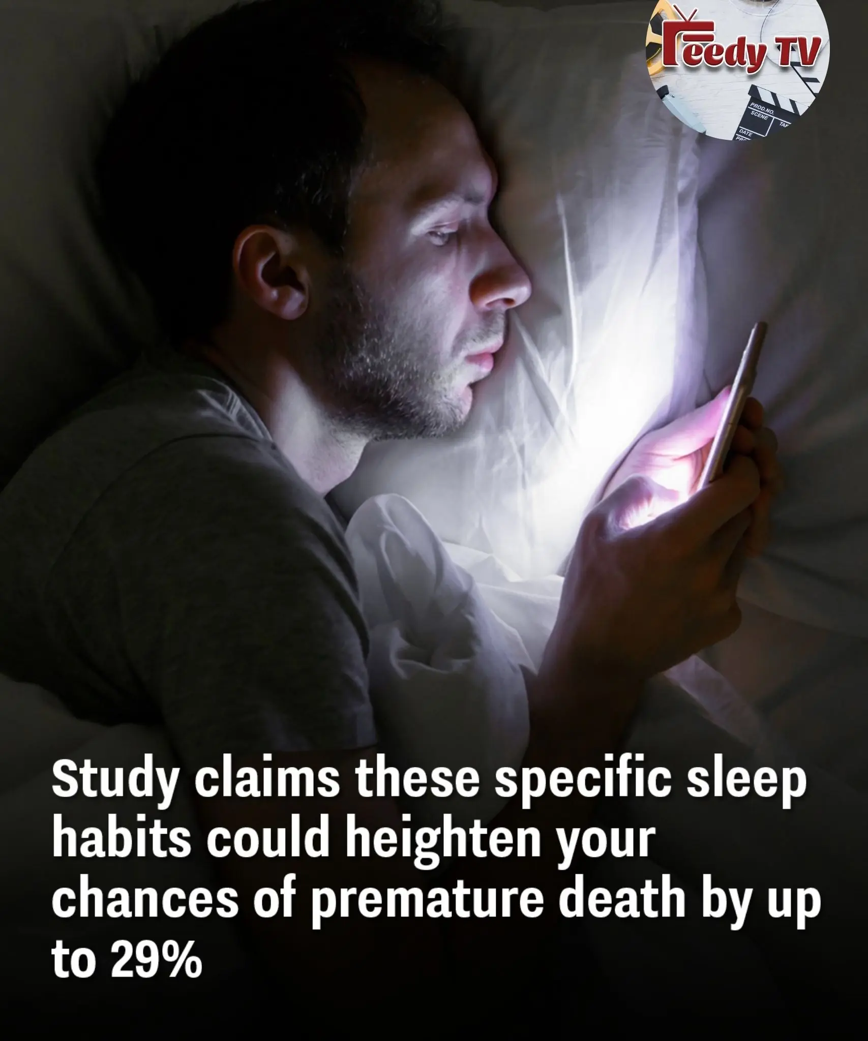 Study claims these specific sleep habits could heighten your chances of premature death by up to 29%