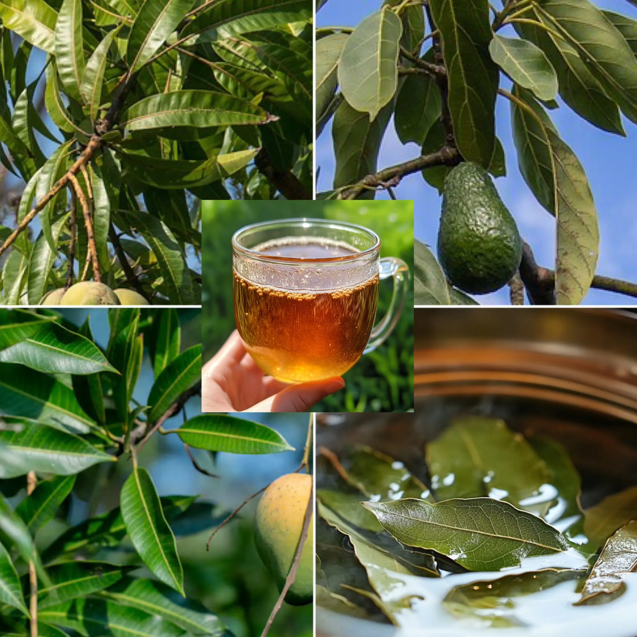 The Four Medicinal Leaves: Avocado, Mango, Bay, and Guava Leaves