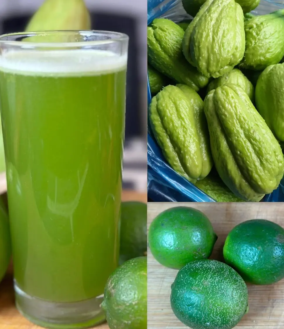 Say Goodbye to Pills: Chayote and Lemon Mixture for Knee Pain, Swollen Feet, High Blood Pressure, and More!