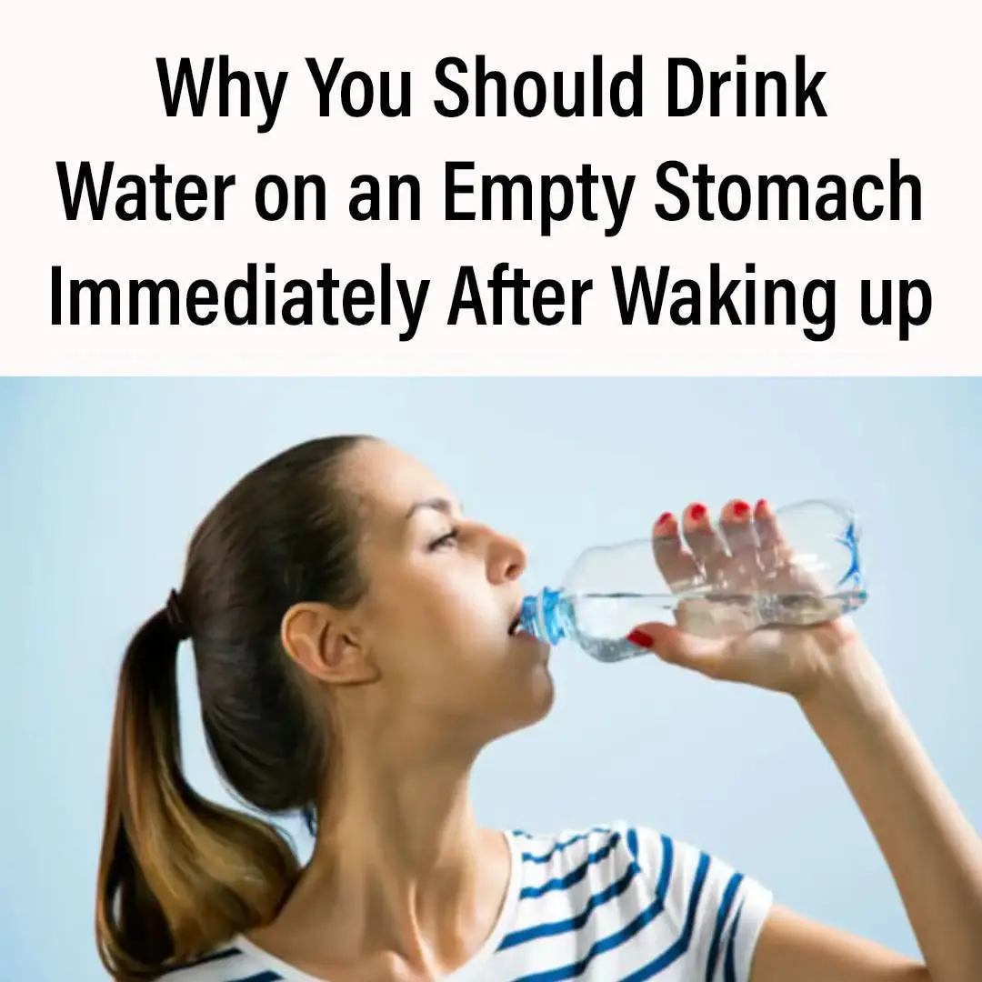 Why You Should Drink Water On An Empty Stomach Immediately After Waking Up