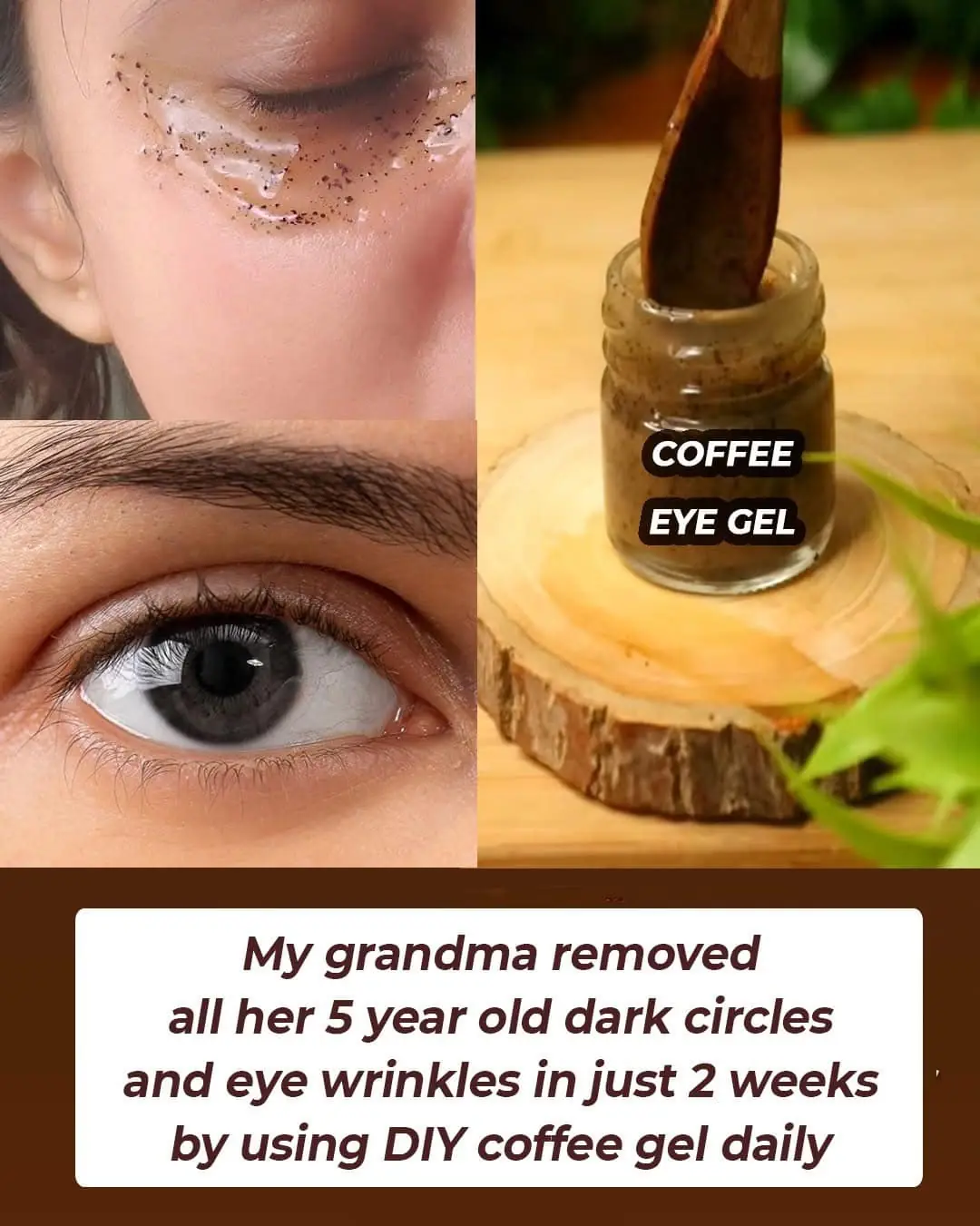 6 Coffee Eye Masks to Get Rid of Dark Circles | Under Eye Wrinkles | Eye bags & Puffy Eyes