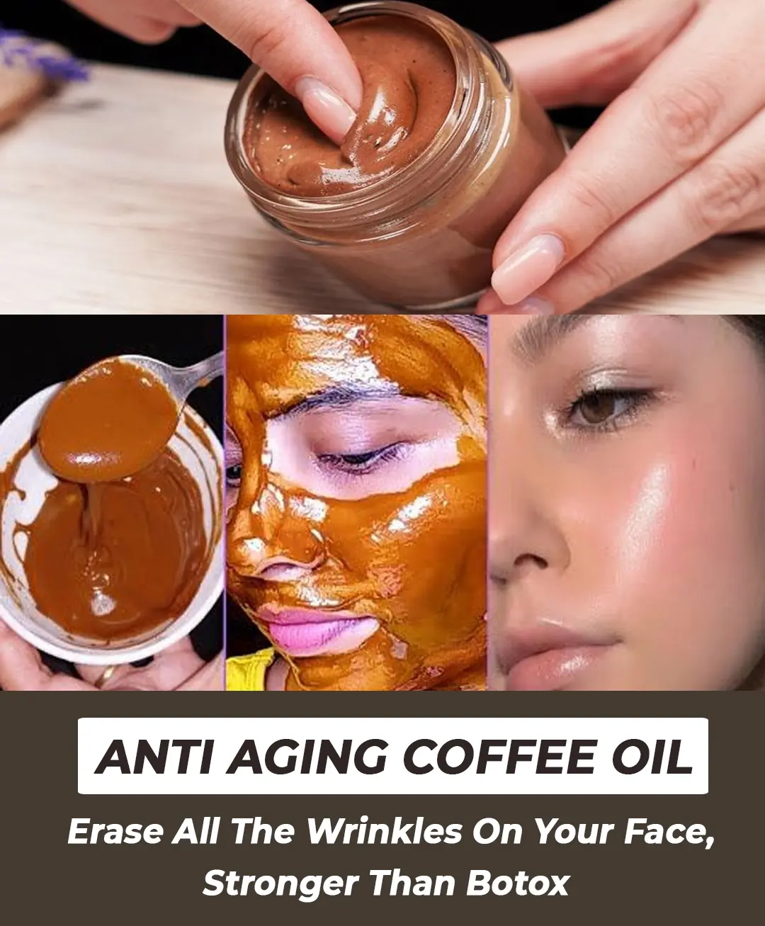 Anti-Aging Coffee Oil: The Natural Solution to Wrinkles—Stronger Than Botox!