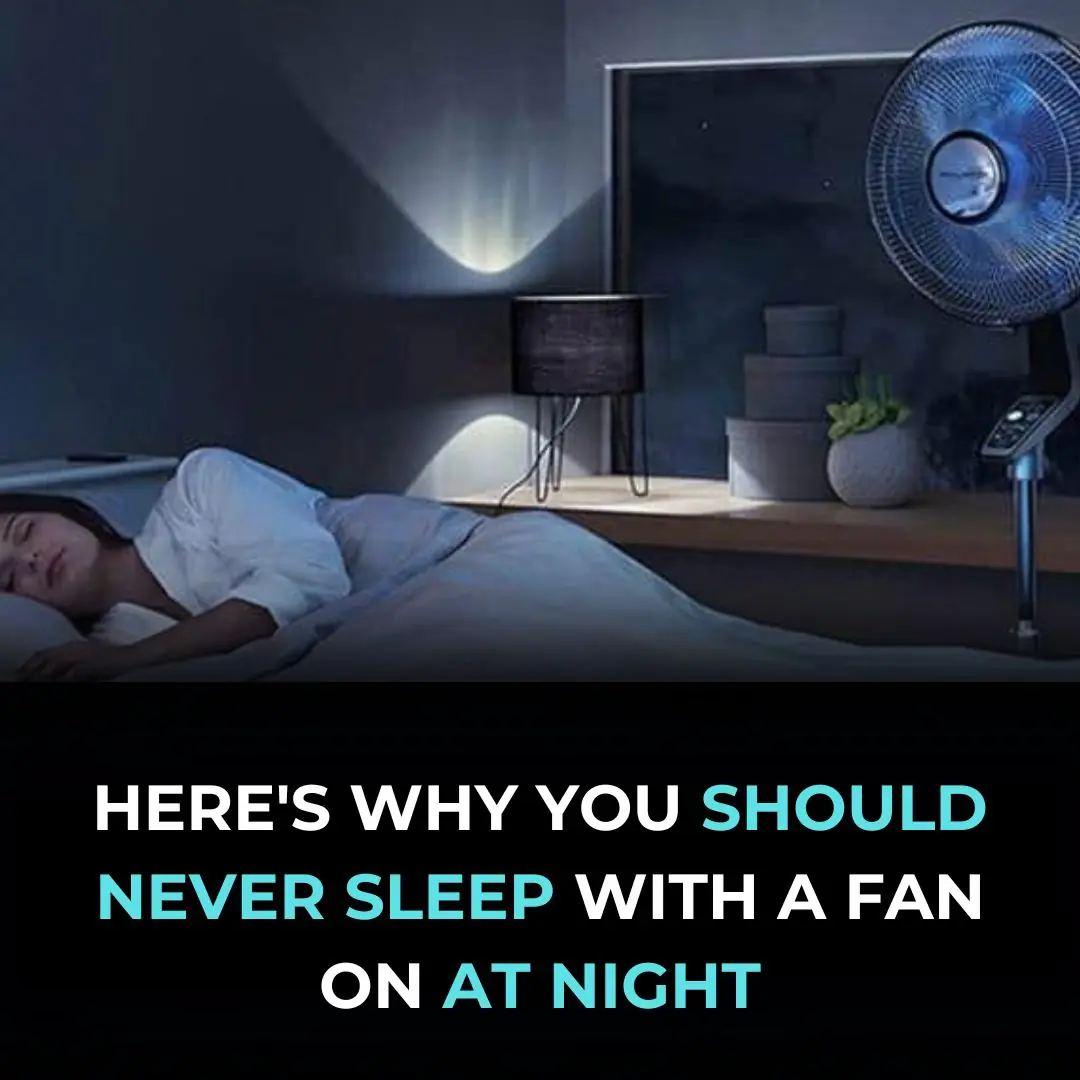 Here’s Why You Shouldn’t Sleep With A Fan At Night