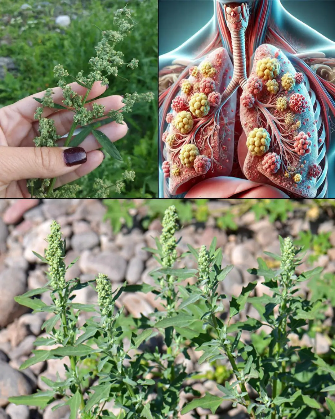 Lamb’s Quarters/Wild Spinach a superfood with health benefits