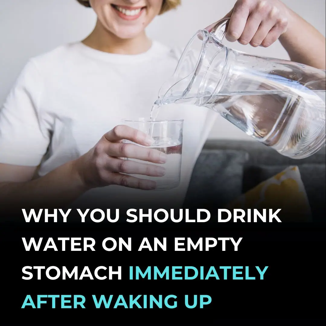 Why You Should Drink Water On An Empty Stomach Immediately After Waking Up