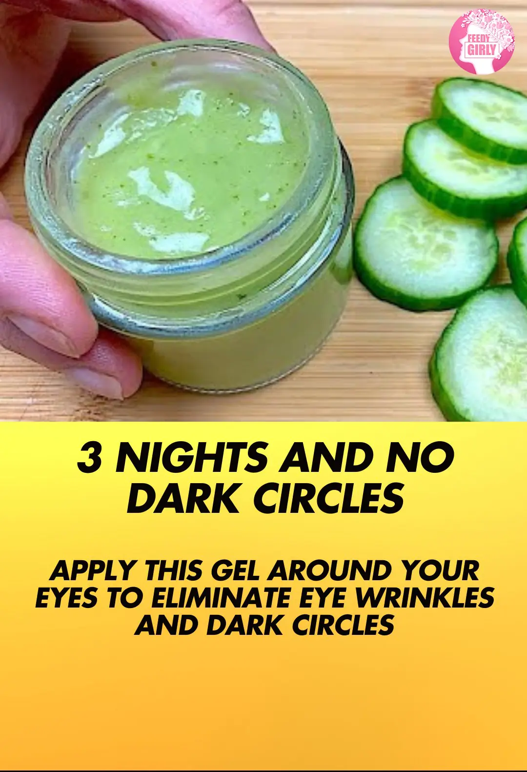 Remove dark circles in 1 week