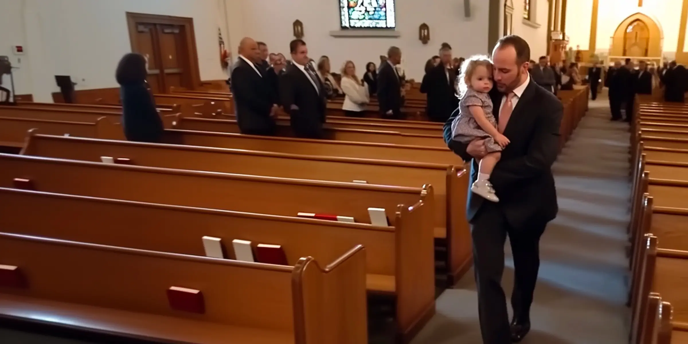 At Our Wedding Ceremony, My Fiancé Entered the Church with a Toddler Who Was His Spitting Image and Said, 'I Need to Tell You the Truth'