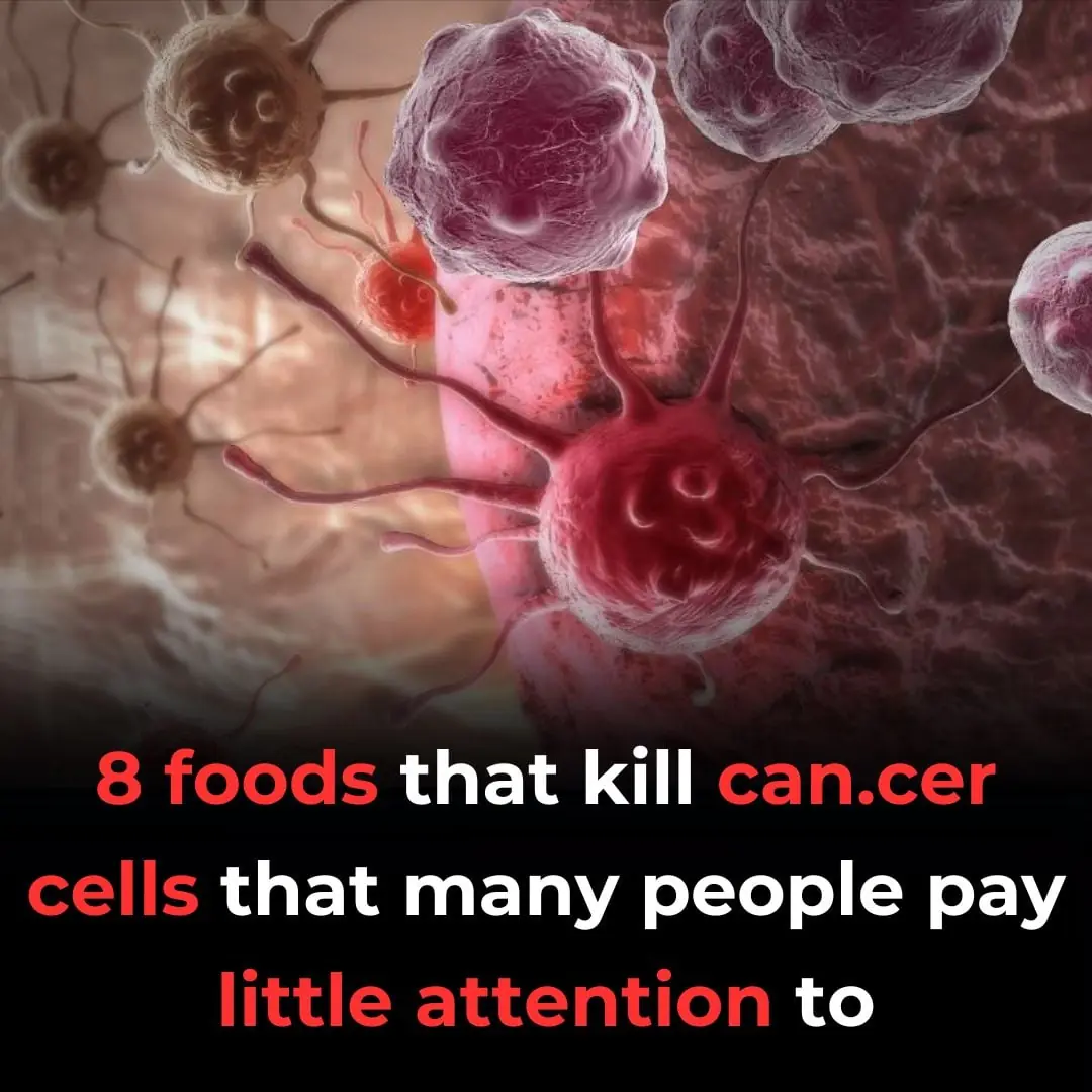 8 Foods That kill Cancer Cells That Many People Pay Little Attention To