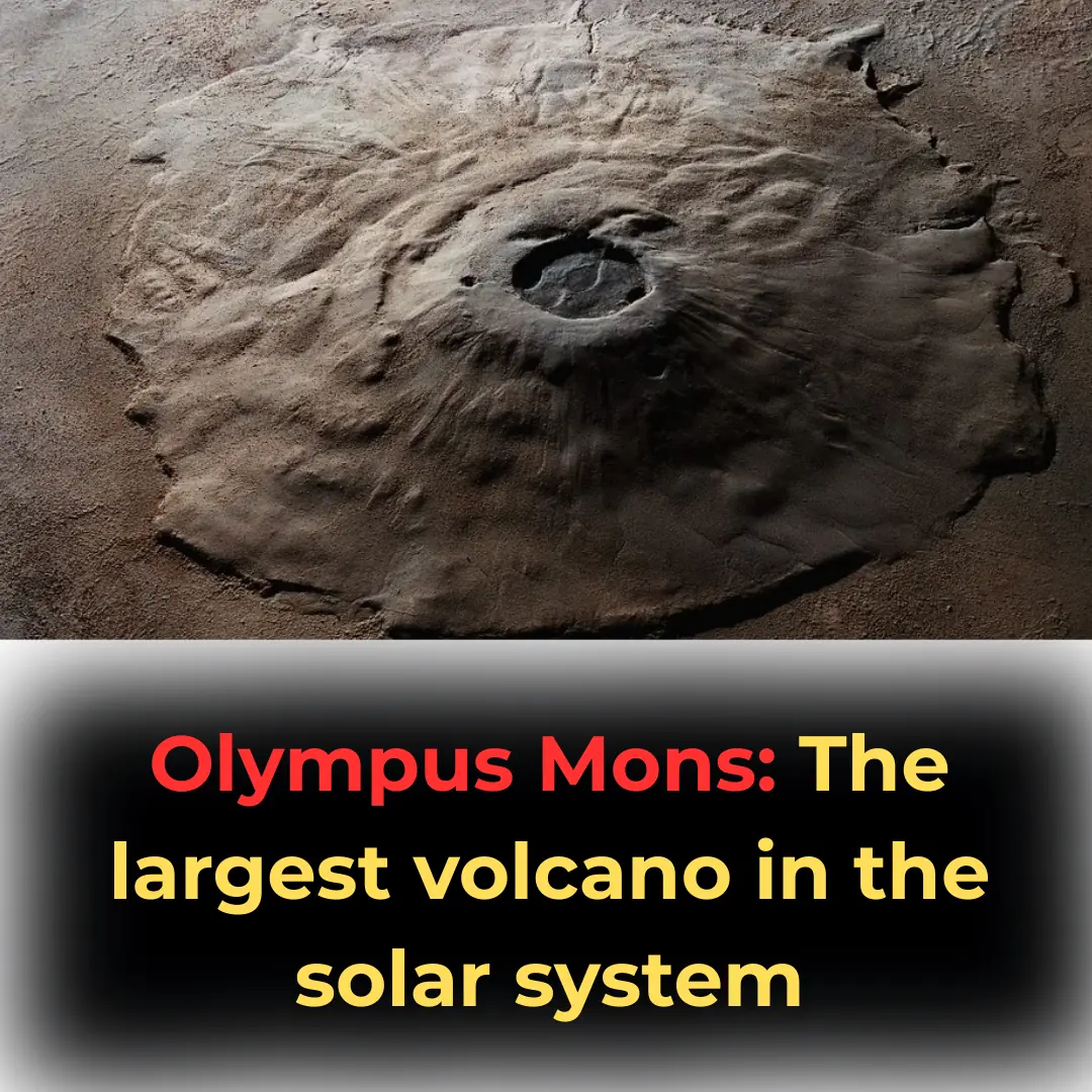 Olympus Mons: The largest volcano in the solar system