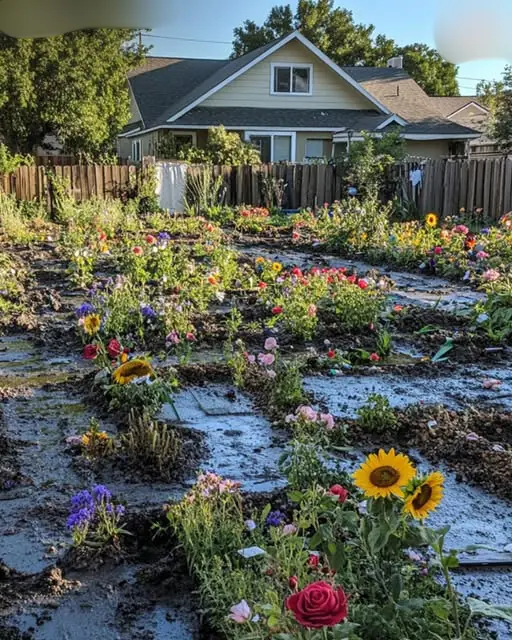 My Neighbor Poured Cement over My Flower Garden Because the Bees Annoyed Him—He Never Expected Payback from the 'Sweet Old Lady' Next Door