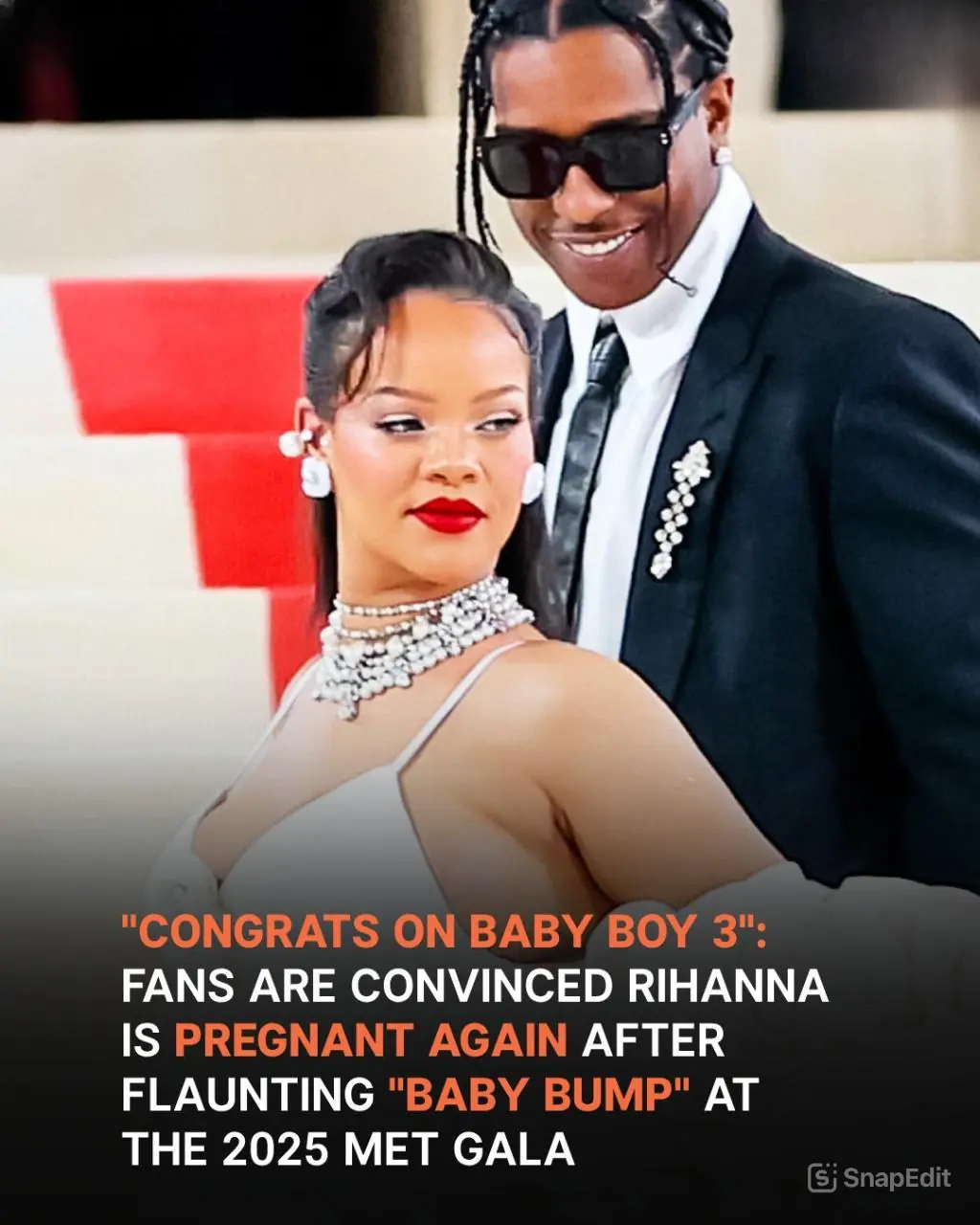 'Hope It's a Girl': Fans Are Convinced Rihanna Is Pregnant Following Her 2025 Met Gala Appearance — Photos