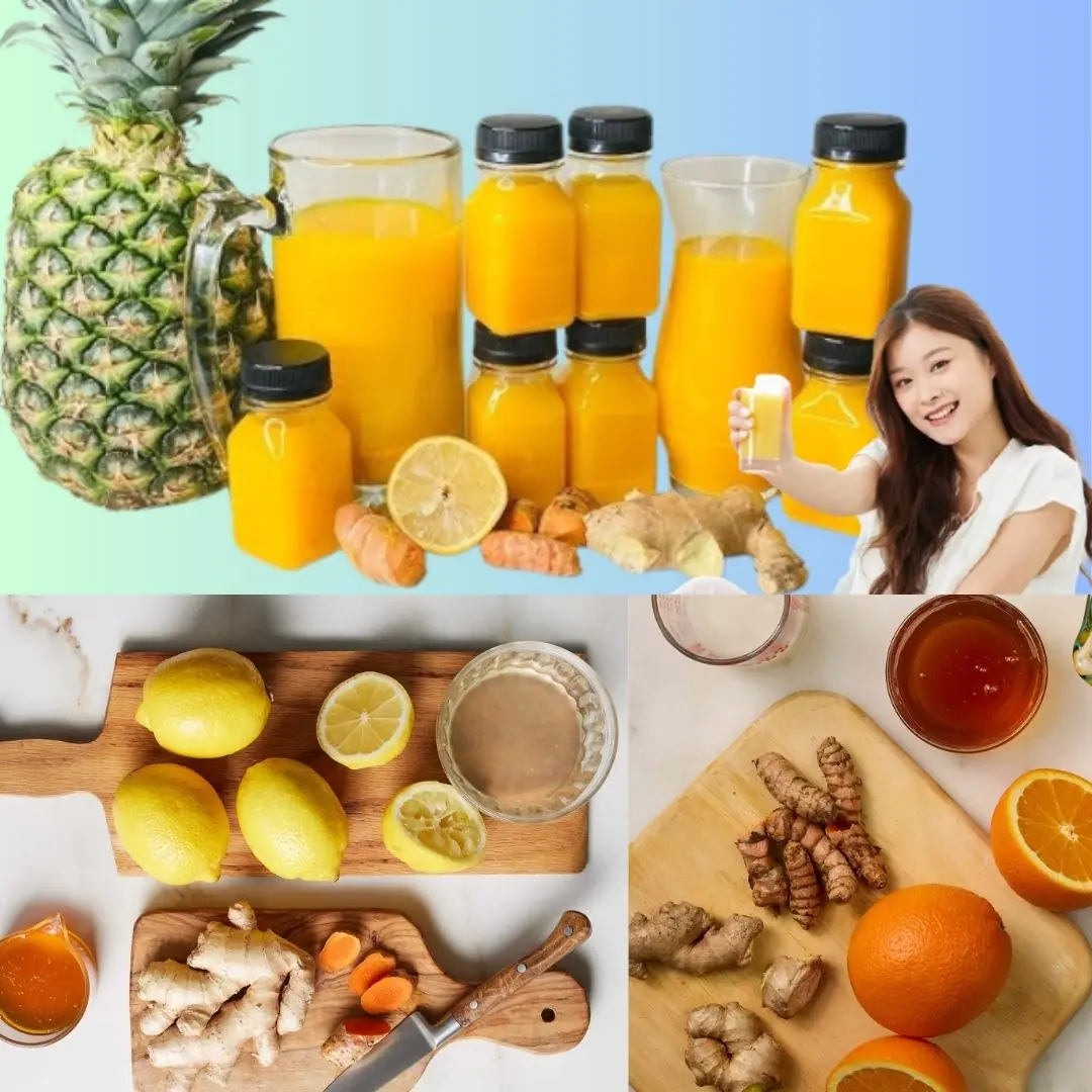 DIY Lemon Ginger Turmeric Power Shots: Boost Your Health Naturally