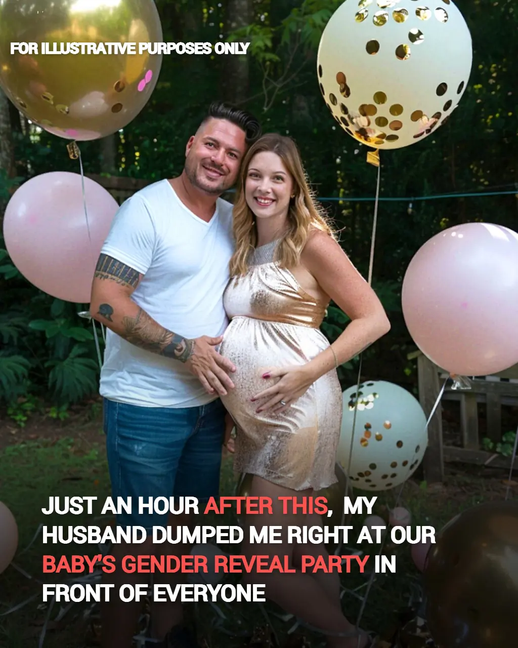 Gender Reveal Event Goes Awry as Husband Declares to Pregnant Wife He's Sterile – Story of the Day