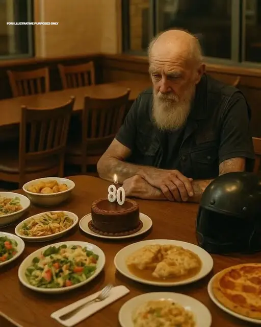 Not a single family member showed for my Biker Grandpa’s 80th birthday