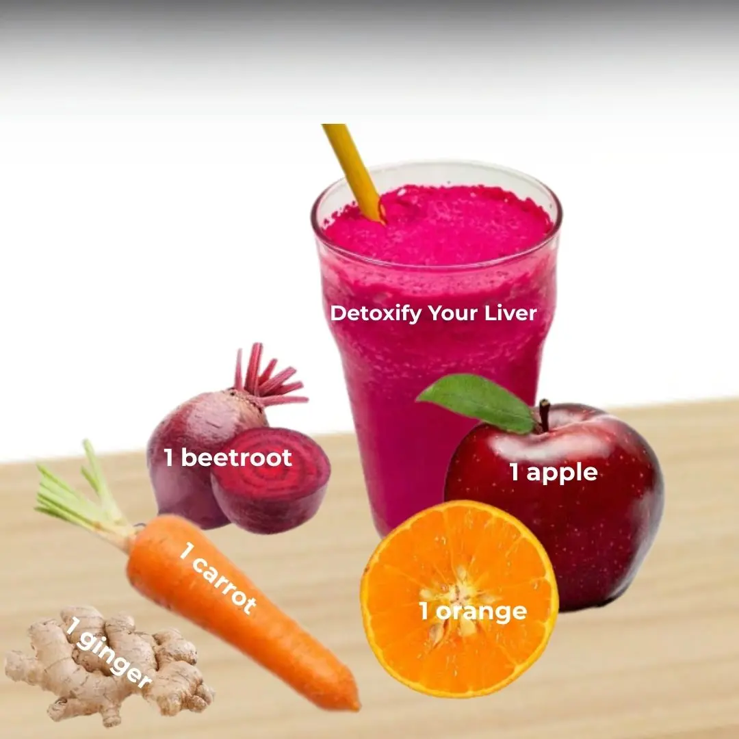 Cleanse Your Liver Naturally with This Powerful Juice: Beetroot, Apple, Carrot, Orange & Ginger