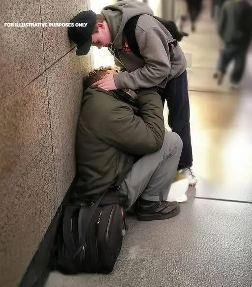 Rich Man Humiliates Boy Shining Shoes in Underpass