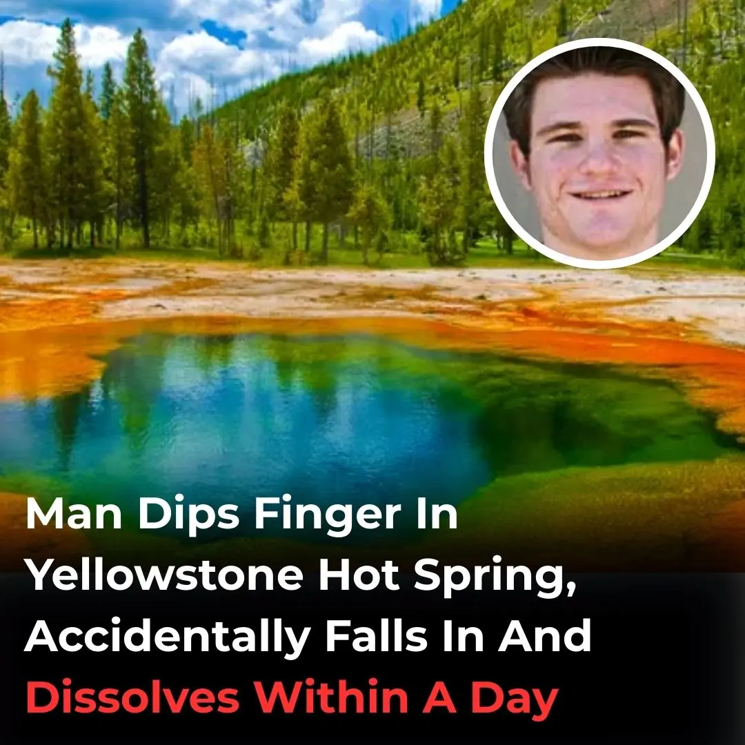 Man Dips Finger In Yellowstone Hot Spring, Accidentally Falls In And Dissolves Within A Day