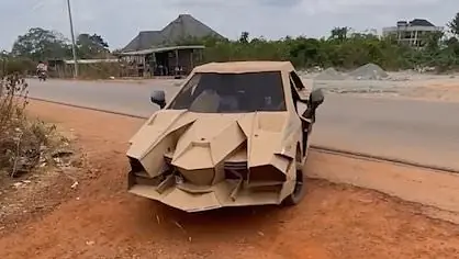 From Recycled Materials To Viral Fame: Teen’s Diy Lamborghini Replica Turns Heads