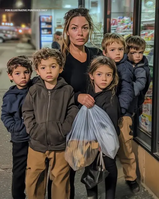 Mom of Quintuplets Can’t Pay For Groceries, Voice behind Says, ‘Your Bill Is Already Covered’