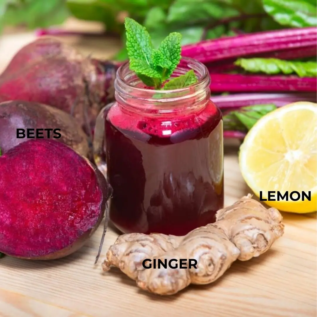 🥕 The Ultimate Morning Power Boost: Carrot, Ginger, Beetroot and Grape Smoothie