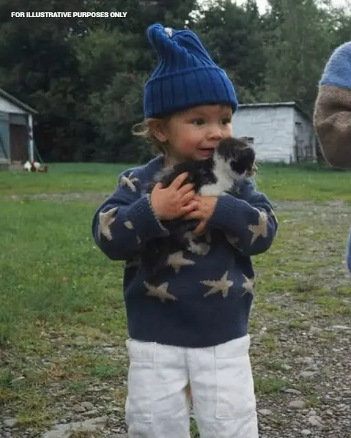 Healing story: My toddler found a kitten on the farm—and what was tied around its neck changed everything