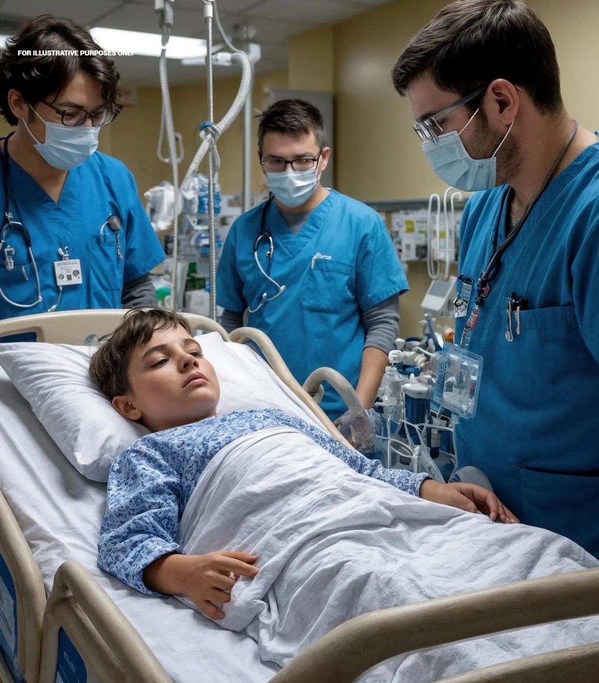 A seven-year-old orphan boy was about to be disconnected from life support machines, but at the very last moment, he whispered a few words.