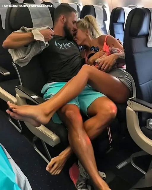 I brought the honeymooners down to earth after they attempted to turn my flight into a hell as payback.