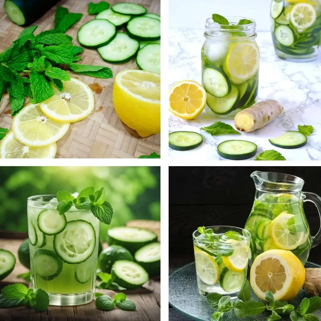 The Cucumber-Ginger-Mint-Lemon Water Craze: Just a Trend or a True Health Elixir?