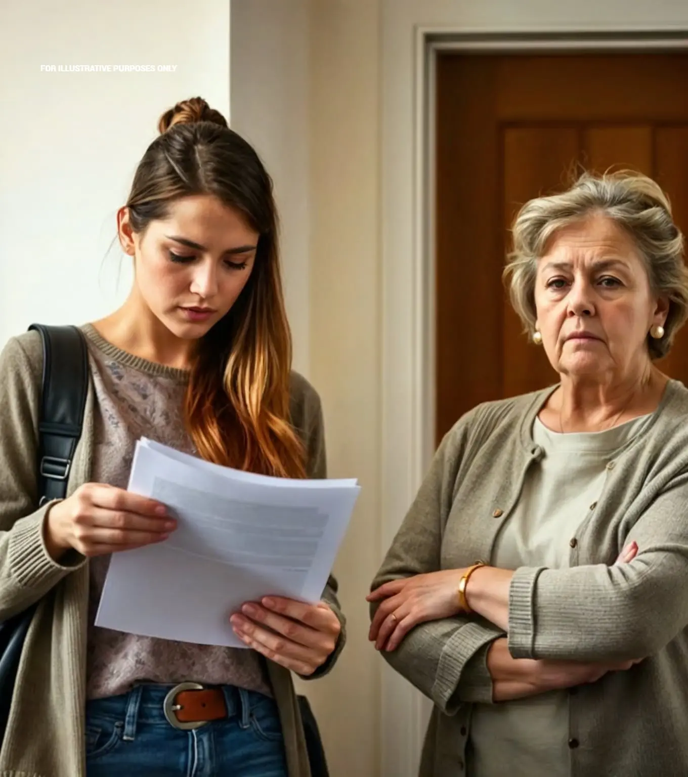 The mother-in-law mocked her son’s wife for a long time until one day she received an eviction notice signed by her daughter-in-law.