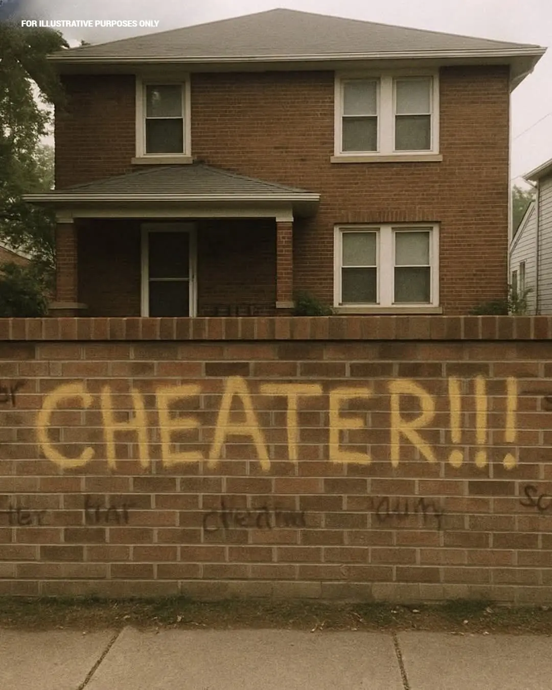 After our messy divorce, my ex-husband started stalking and harassing me. Then he crossed a line by spray-painting cruel insults across my fence to humiliate me. But one small mistake flipped his whole life upside down… and I got the last laugh.