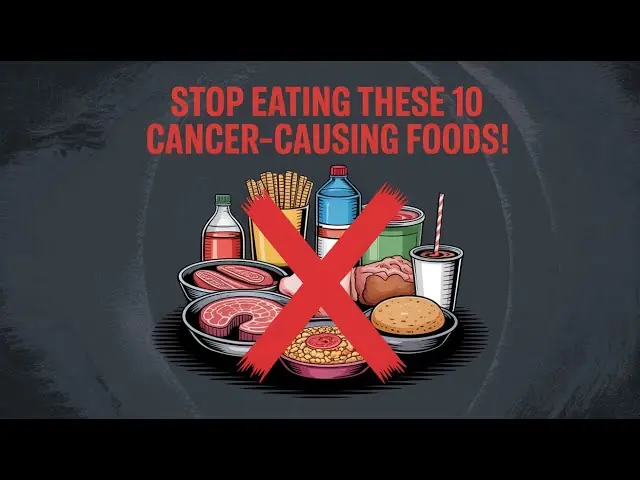 10 Foods Linked to Cancer You Should Avoid