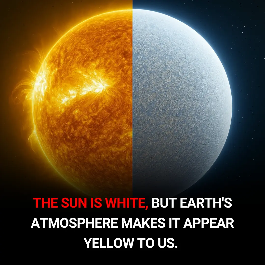 The Sun Isn't Yellow — It's Actually White ☀️
