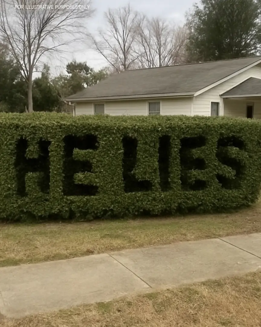 When I Got Home from a Work Trip, 'He Lies' Was Carved Into My Hedge – Then I Found a Note Explaining Everything
