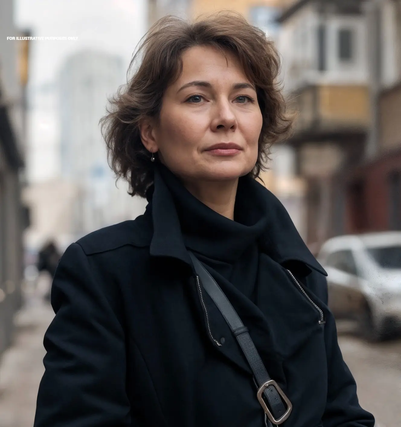 Valya found out by accident that her husband had another woman — she went to the dry cleaner to pick up his suit, and along with the suit, they handed her a huge colorful dress.