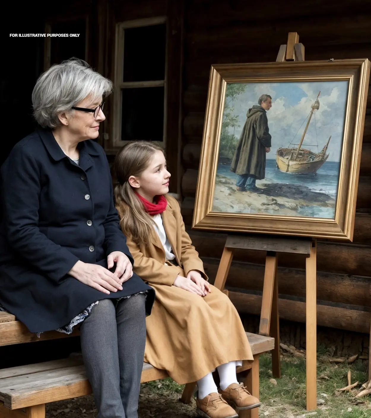 After the death of her mother-in-law, Valya arrived at the notary office where the reading of the will was to take place.