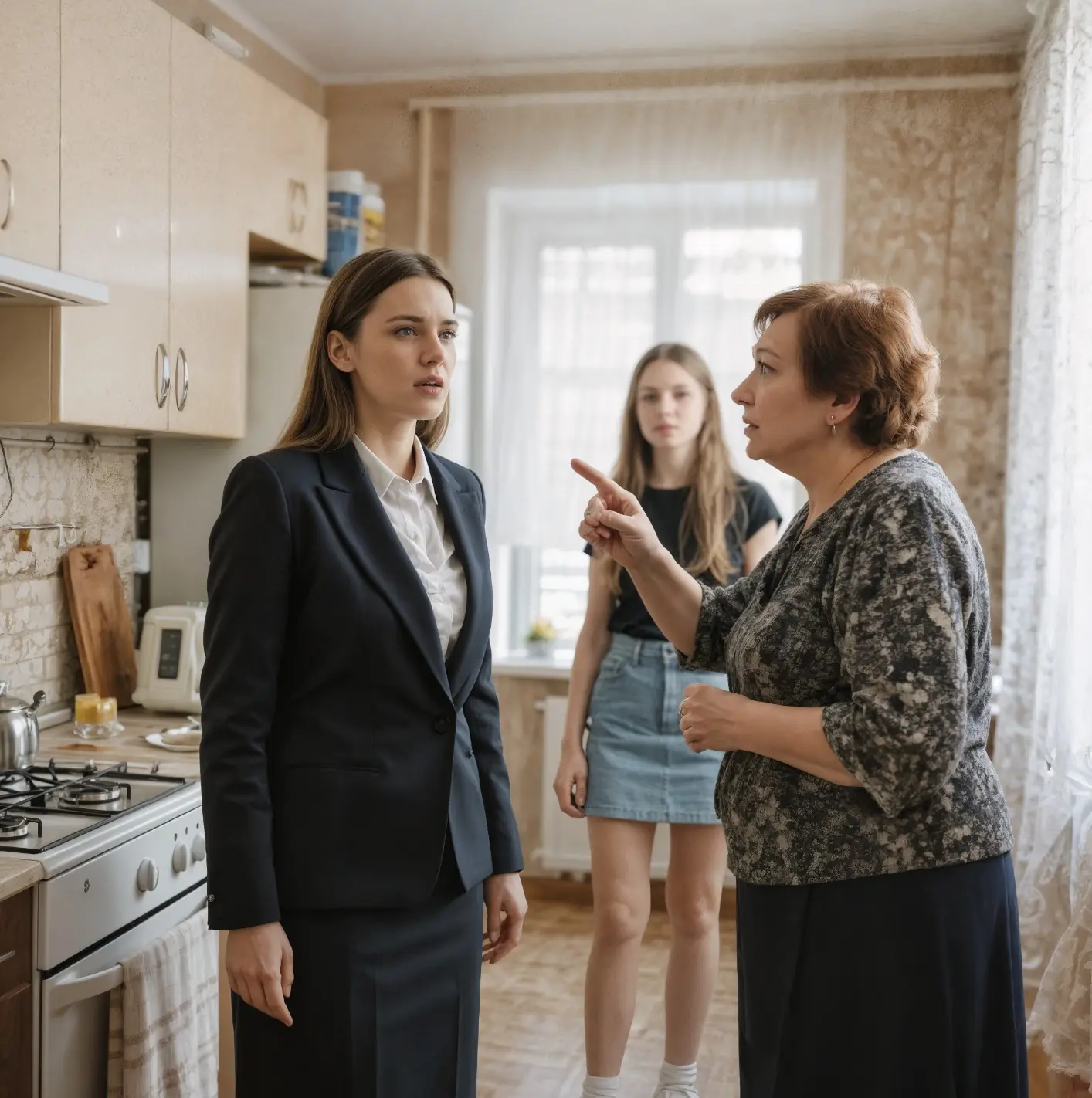 Your bonus is very timely, your sister needs to pay rent for the apartment six months in advance,” the mother ordered