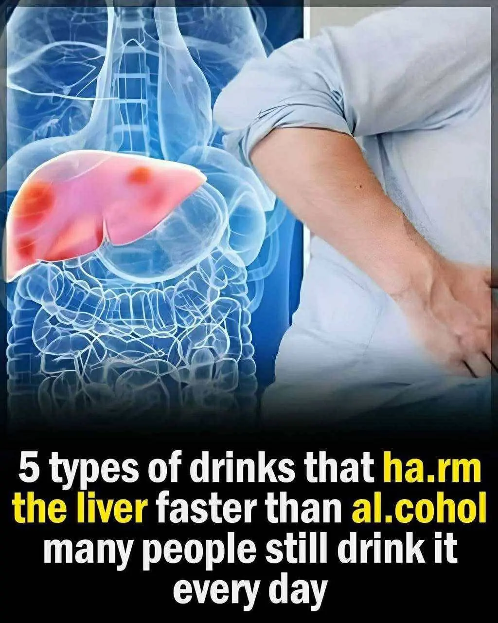 5 everyday drinks that can harm your liver like alcohol