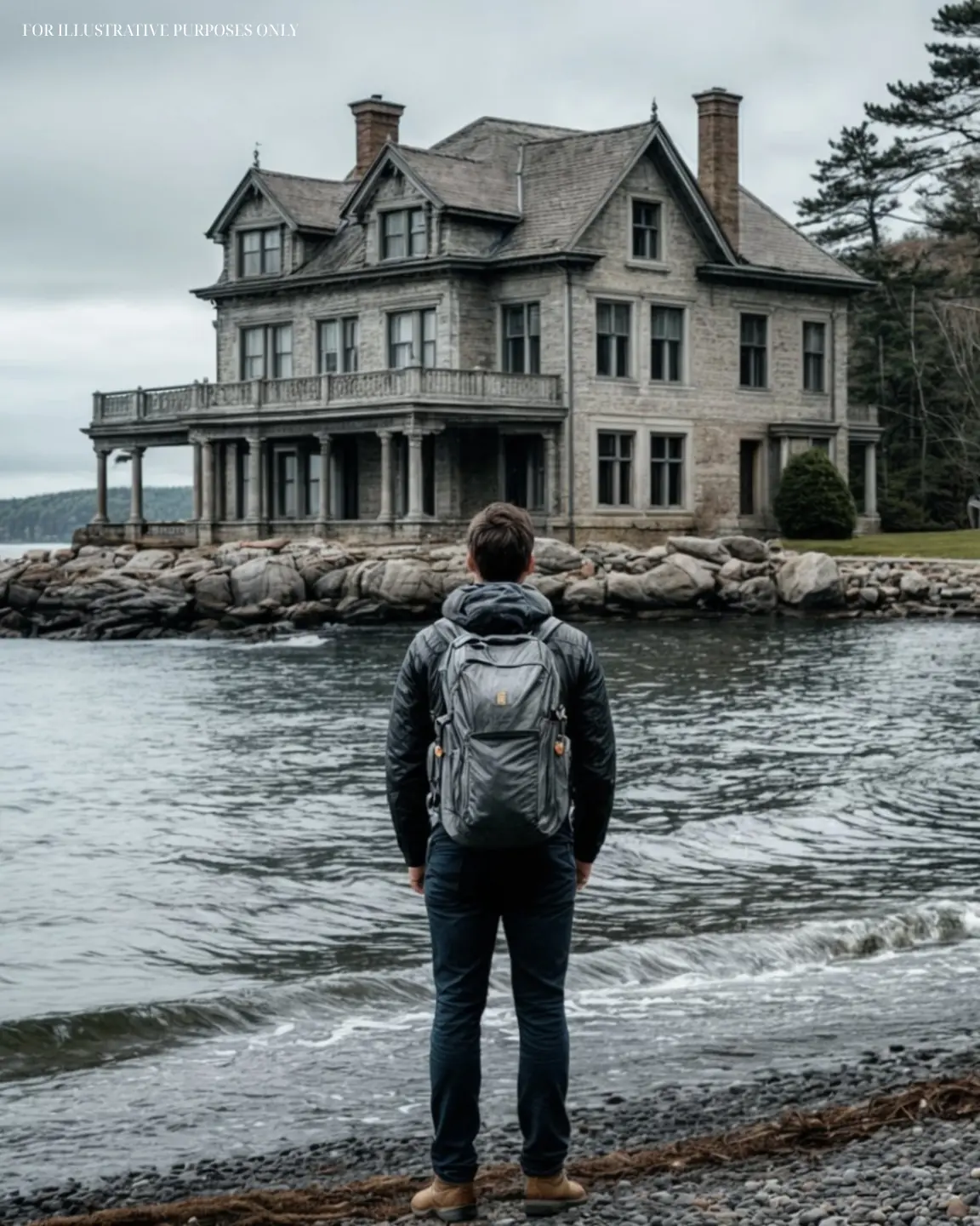 He inherited a house standing in the middle of a lake… Yet what he found inside completely changed his life