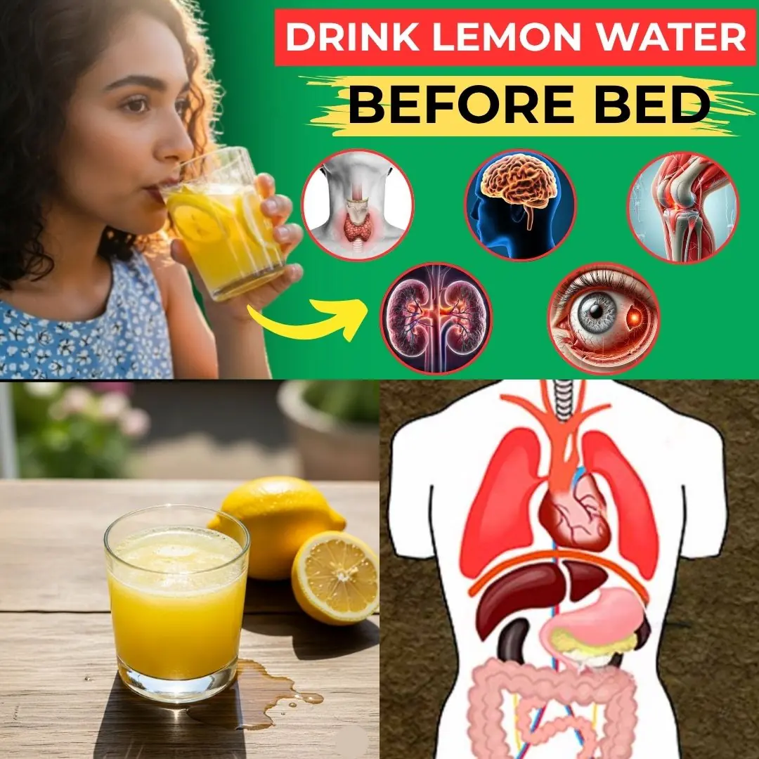 Drinking Lemon Water Before Bed: 90% of People Don’t Know These 10 Surprising Health Benefits
