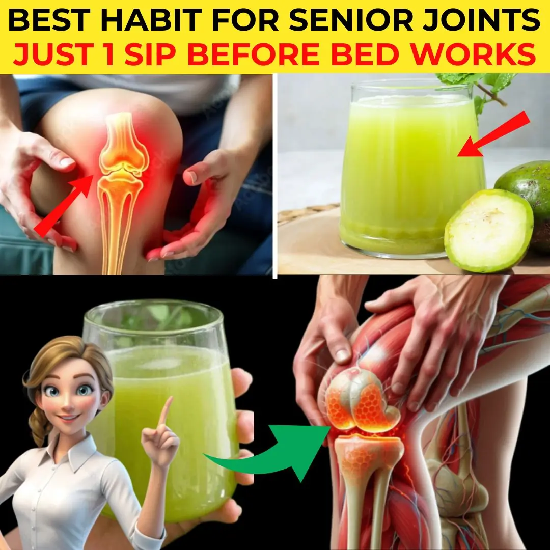 Seniors: Drink This to Support Knee Cartilage and Joint Health Naturally
