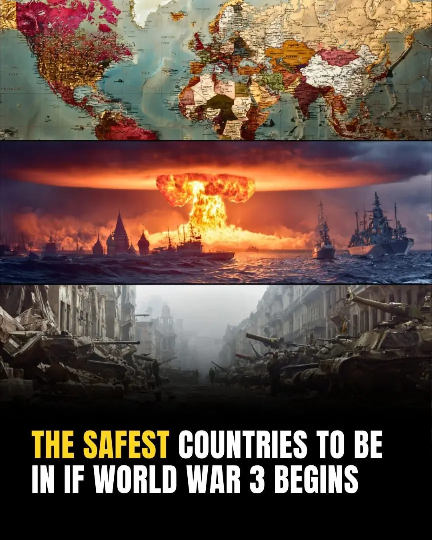 The Safest Countries To Be In If World War 3 Begins