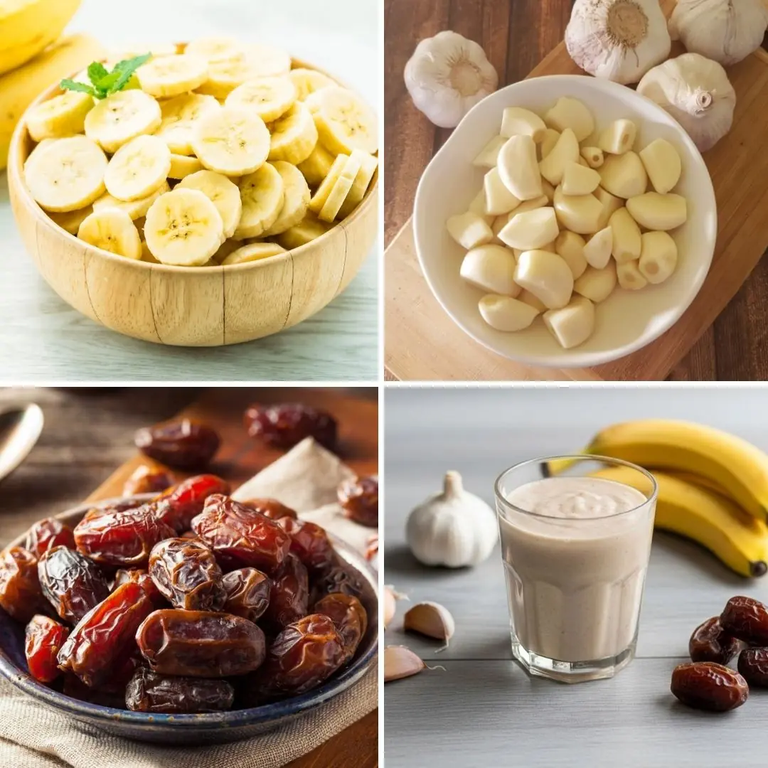 Mix Bananas, Garlic, and Dates – You Will Thank Me Later! 🍌🧄🌴